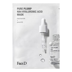 Maschera Pure Plump HA4 Acido Ialuronico, FACE D
