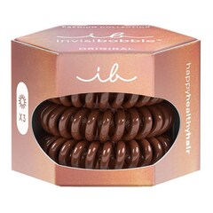 Original Premium - Pretzel Brown, elastici per capelli, INVISIBOBBLE