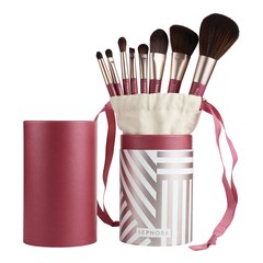 Advanced brush set - Set di 8 pennelli viso e occhi, SEPHORA COLLECTION