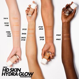 HD Skin Hydra Glow - Fondotinta impercettibile, illuminante e idratante