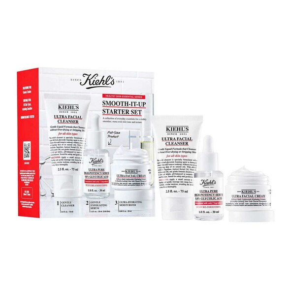SMOOTH-IT-UP STARTER SET - Cofanetto Viso, KIEHL'S SINCE 1851