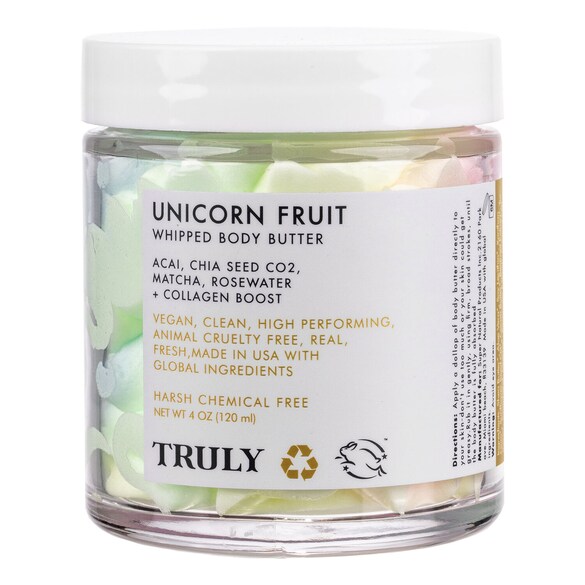 Unicorn Fruit - Burro corpo Formato Viaggio, TRULY