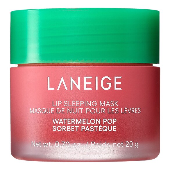 Lip Sleeping Mask Watermelon Pop - Maschera notturna per le labbra, LANEIGE