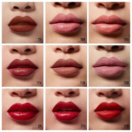 Rosso Valentino - Rossetto - Finish satinato, mat