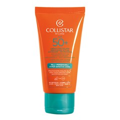 Crema Viso Solare Protezione Attiva Pelli Sensibili SPF 50+, COLLISTAR