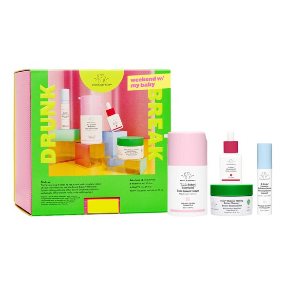 Drunk Break™: Weekend Kit - Set per il viso, DRUNK ELEPHANT
