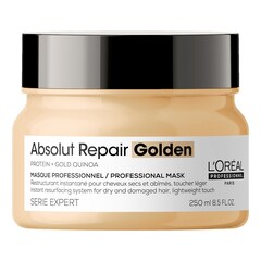 MASCHERA GOLD ABSOLUT REPAIR PER CAPELLI DANNEGGIATI, L'Oréal Professionnel