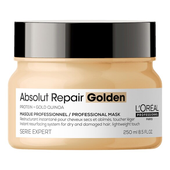 MASCHERA GOLD ABSOLUT REPAIR PER CAPELLI DANNEGGIATI, L'Oréal Professionnel