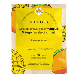 Maschera per capelli notturna - Maschera in crema e cuffietta