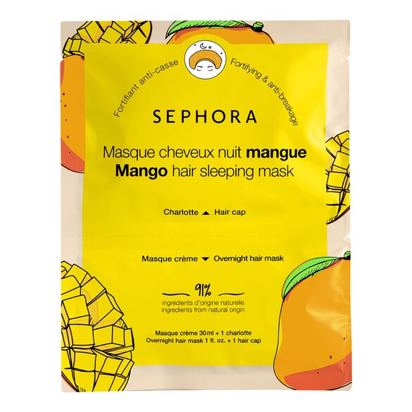 Maschera per capelli notturna - Maschera in crema e cuffietta, SEPHORA COLLECTION