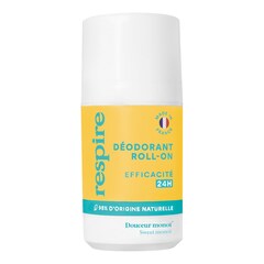 Deodorante roll-on - Deodorante dolcezza al monoï efficacia 24h, RESPIRE
