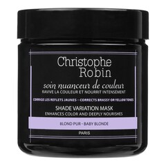 Maschera nutriente e colorante - Biondo puro, CHRISTOPHE ROBIN