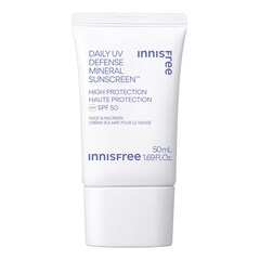 Crema solare minerale per il viso SPF 50 - Protezione solare UVA / UVB, INNISFREE