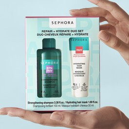 Duo capelli ripara + idrata - Cofanetto shampoo e maschera per capelli