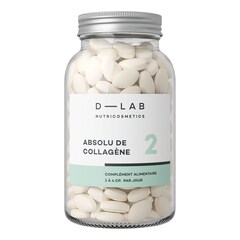 Collagene puro 2,5 mesi - Integratori anti invecchiamento, D-LAB NUTRICOSMETICS