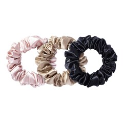 scrunchies in pura seta taglia L - 3 scrunchies, SLIP