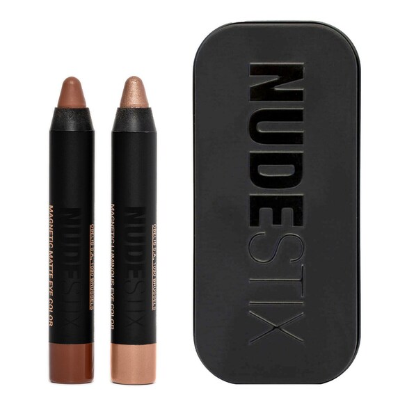 Soft Nude Eyes - Mini duo di stick in crema, NUDESTIX