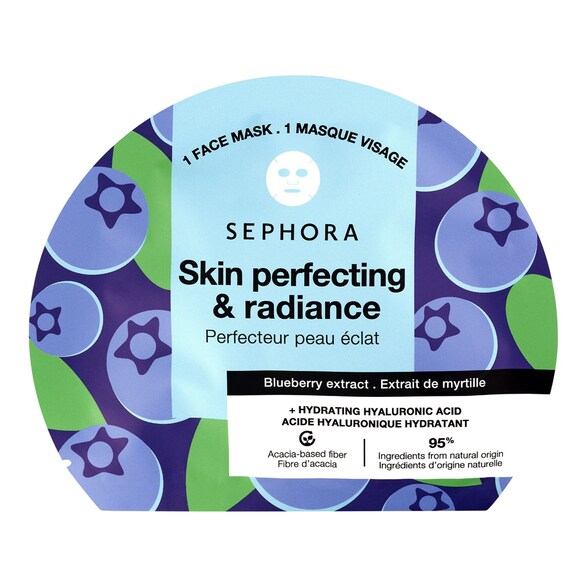 Maschera agli estratti di frutta e acido ialuronico - Maschere viso in tessuto, SEPHORA COLLECTION