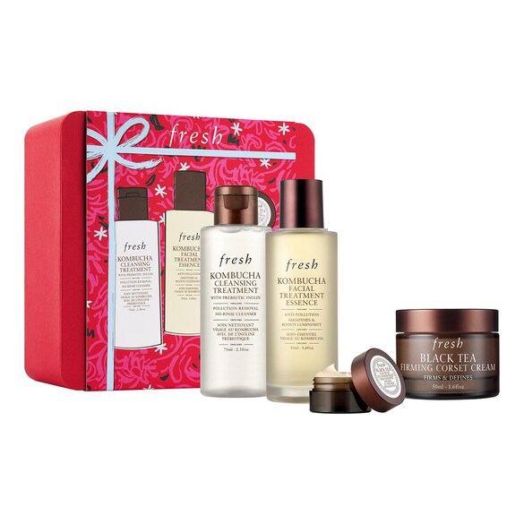 Black Tea firming skincare set - Cofanetto Regalo Natale, FRESH