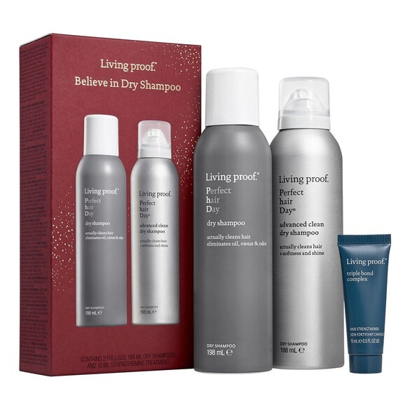 Believe In Dry Shampoo - Aggiunge morbidezza e lucentezza, rafforza i capelli, LIVING PROOF
