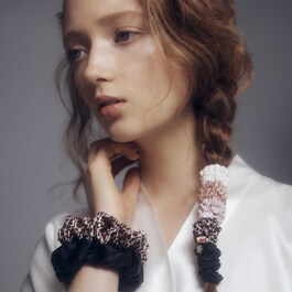 Elastici per capelli in pura seta - Set per capelli