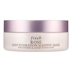 Rose Sleeping Mask - Maschera Da Notte Idratante Alla Rosa Con Acido Ialuronico, FRESH