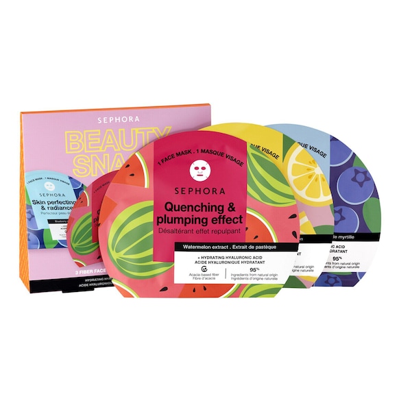 Kit Beauty Snack -  Set di 3 maschere viso, SEPHORA COLLECTION