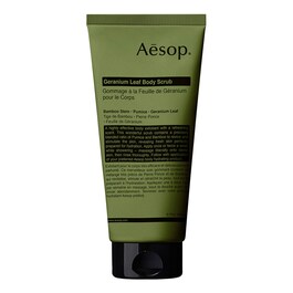 Scrub corpo alle foglie di geranio - Scrub purificante