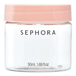 Barattolo vuoto da 50 ml - Barattolo in plastica riciclata Formato Viaggio