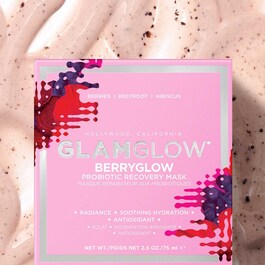 BERRYGLOW - Maschera con probiotici ad azione riparatrice per il viso