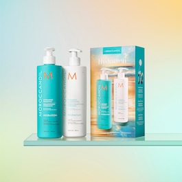Duo shampoo e balsamo - Routine idratante per capelli