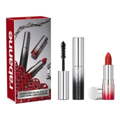 Eyephoria Famous Mascara & Rouge Rabanne Famous Lipcolor Matte - Mini Set Duo, RABANNE MAKEUP