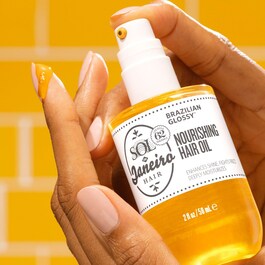 Brazilian Glossy™ - Olio nutriente anti-crespo per capelli