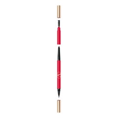 Brow Trio - Stilo per sopracciglia a 3 punte - Liner, matita e pettine, VALENTINO