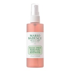 Spray viso aloe vera, alle piante aromatiche e acqua di rose, MARIO BADESCU