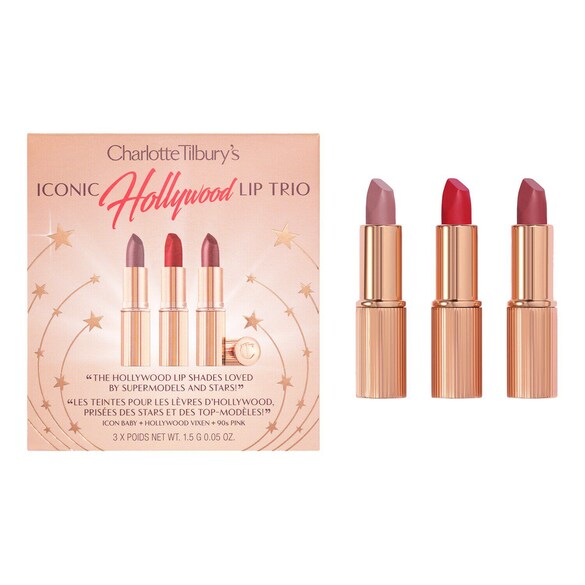 Charlotte's Iconic Hollywood Lip Trio - Set di rossetti, CHARLOTTE TILBURY