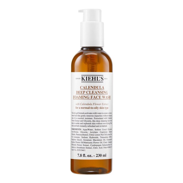 Calendula Deep Cleansing Foaming Face Wash - Detergente viso, KIEHL'S SINCE 1851