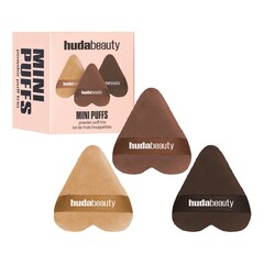 Mini Puffs Powder Puff Trio - Trio di Mini Piumini, HUDA BEAUTY