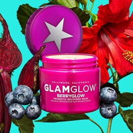 BERRYGLOW - Maschera con probiotici ad azione riparatrice per il viso