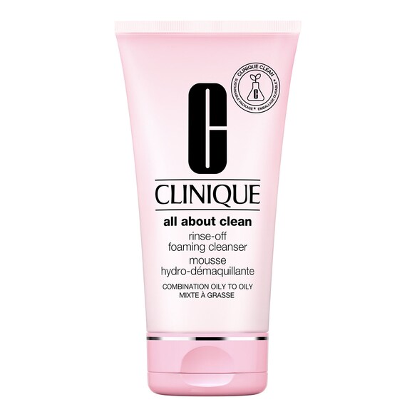 Rinse-Off Foaming Cleanser - Mousse detergente, CLINIQUE