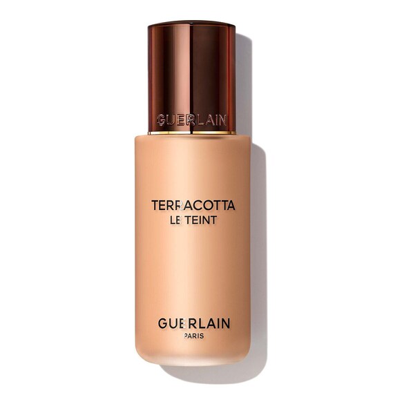 Terracotta Le Teint -Fondotinta Liquido Luminoso Naturale Tenuta 24H no-transfer, GUERLAIN