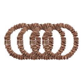 Elastici Skinny pura seta neri - Accessori per capelli