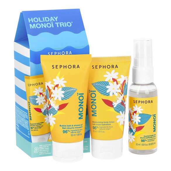 Holiday Monoï Trio - Set di prodotti per il corpo, SEPHORA COLLECTION