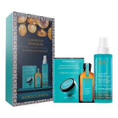 Luminous Wonders - Set regalo idratante per capelli , MOROCCANOIL
