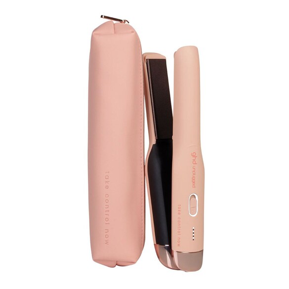 Ghd Unplugged Styler - Piastra Per Capelli Senza Fili Rosa Pesca, GHD