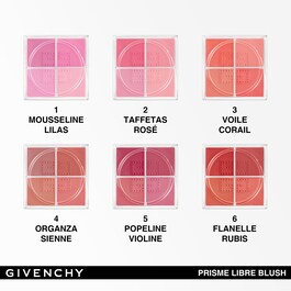 Prisme Libre Blush - Blush & Polvere Libera - 4 Couleurs