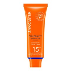 SUN BEAUTY FACE CREAM SPF 15 - Crema solare per il viso, LANCASTER