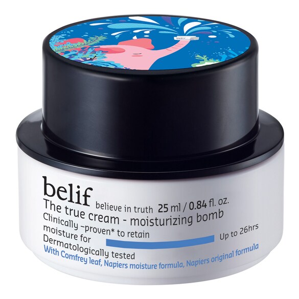 The true cream moisturizing bomb MINI - Crema Idratante Viso Formato Viaggio, BELIF
