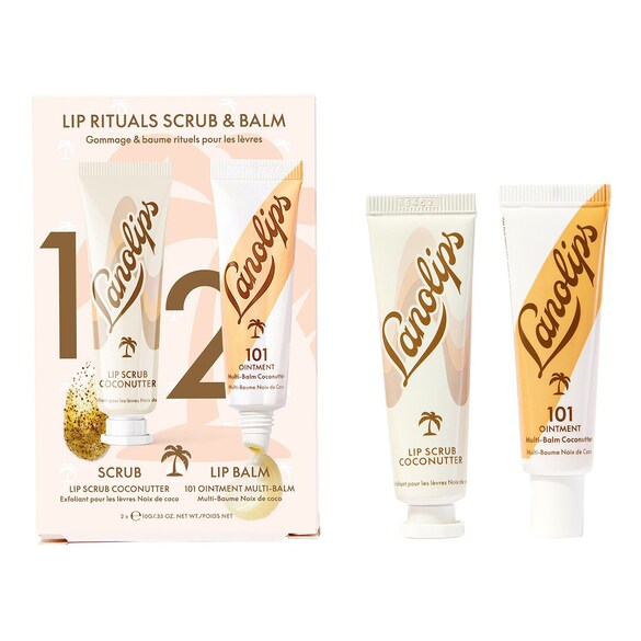 Lip Rituals Scrub & Balm Coconutter - Cura delle labbra, LANOLIPS