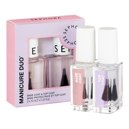 Set con due prodotti per manicure - Top coat e base protettiva